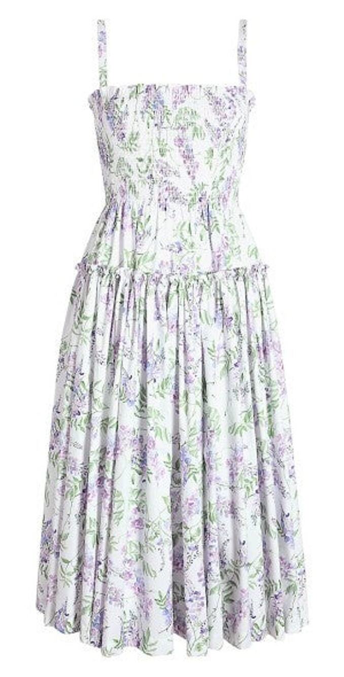 Hill House Home The Seraphina Sleeveless Midi Nap Dress - S
